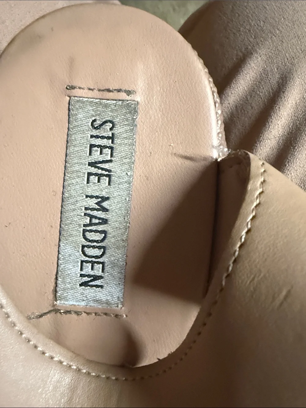 Steve Madden Tan Gladiator Platform Sandal